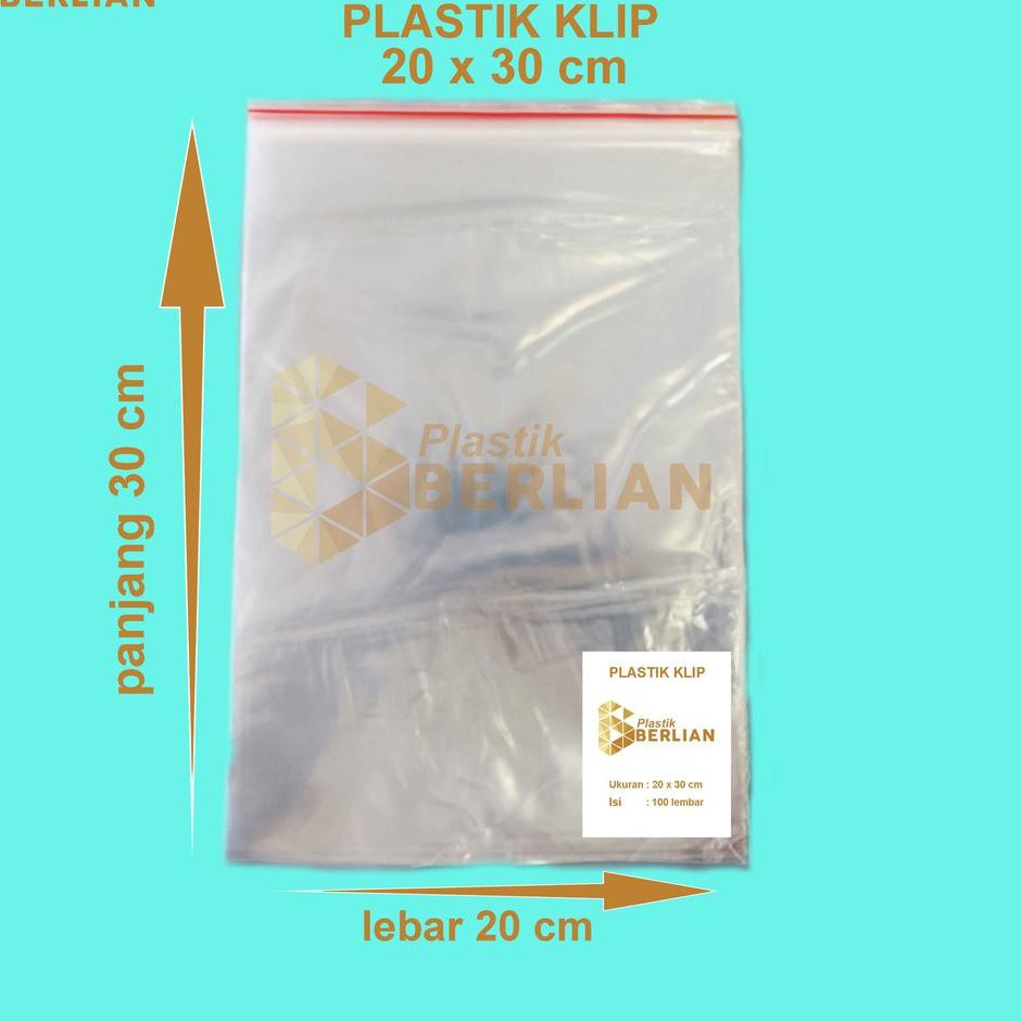 

JL7 20 X 30 Plastik KLIP / CLIP PROMO 100 lbr✹ツ (Best Product)