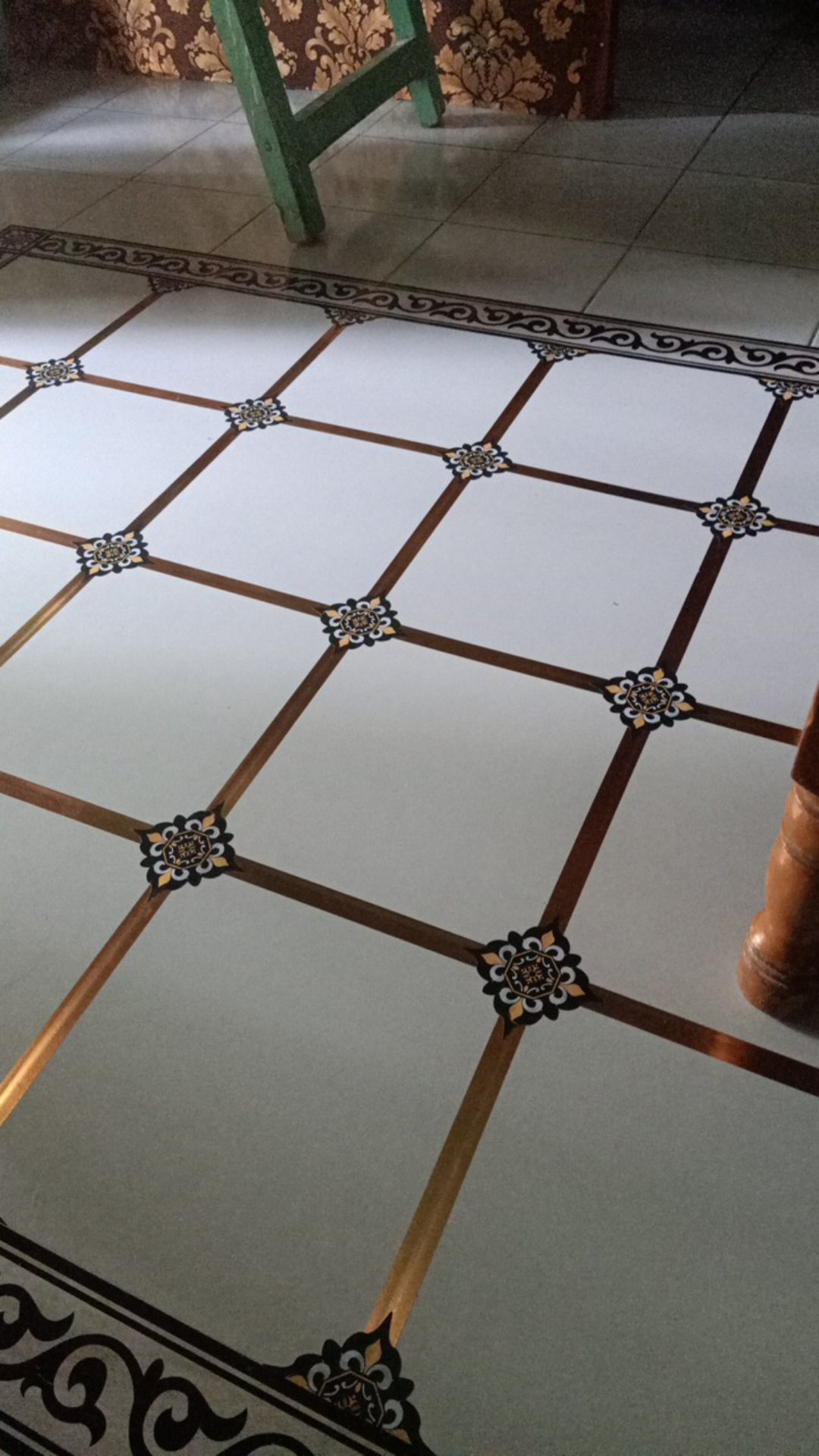 Sticker Dekorasi Ruangan Lantai, Dinding Model Granit Marmer