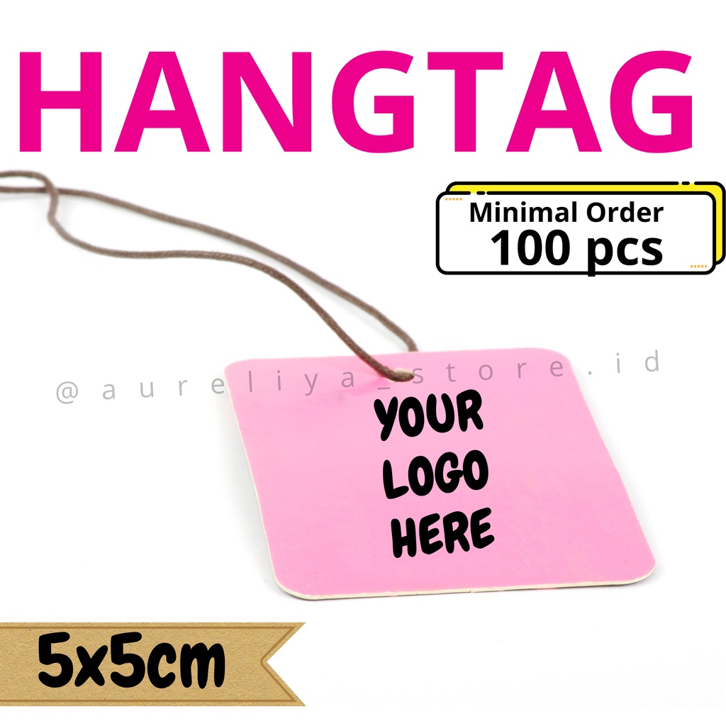 

Hangtag 5x5cm Free Tali