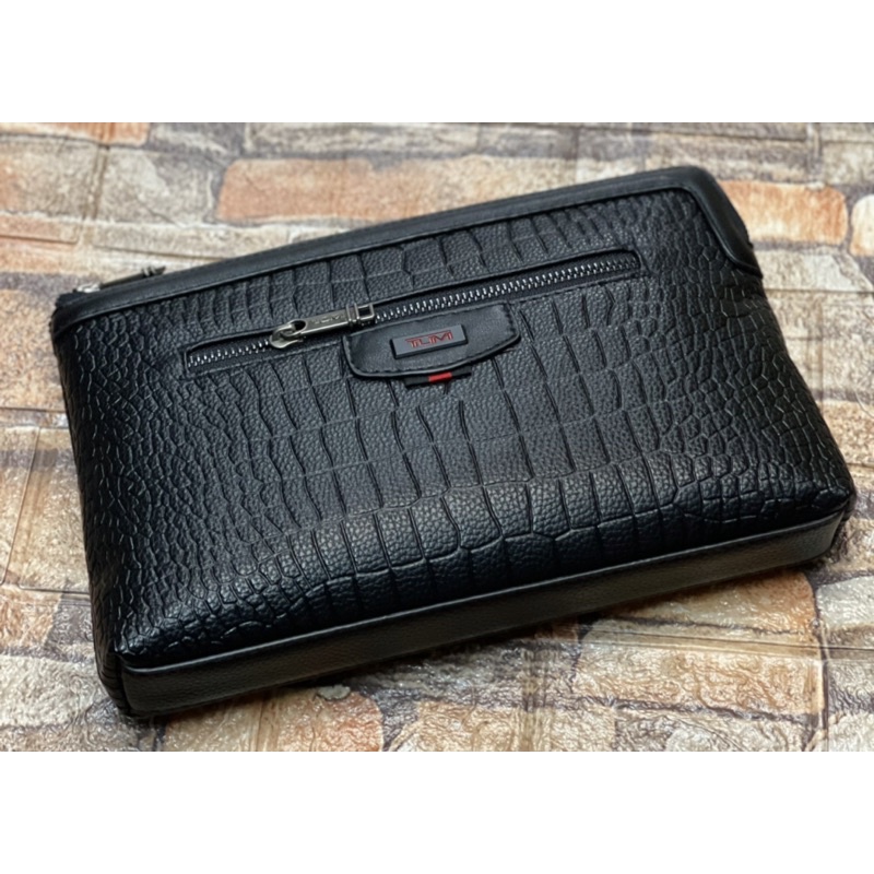 Clutch Tumi premium - Cluch pria wanita - Handbag pria wanita - Tas tangan pria