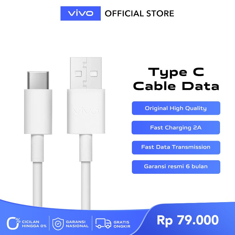 vivo Original USB Data Cable Type C