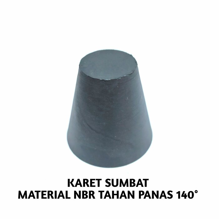 Karet Sumbat 20x35 karet penyumbat lubang botol karet sumbat NBR