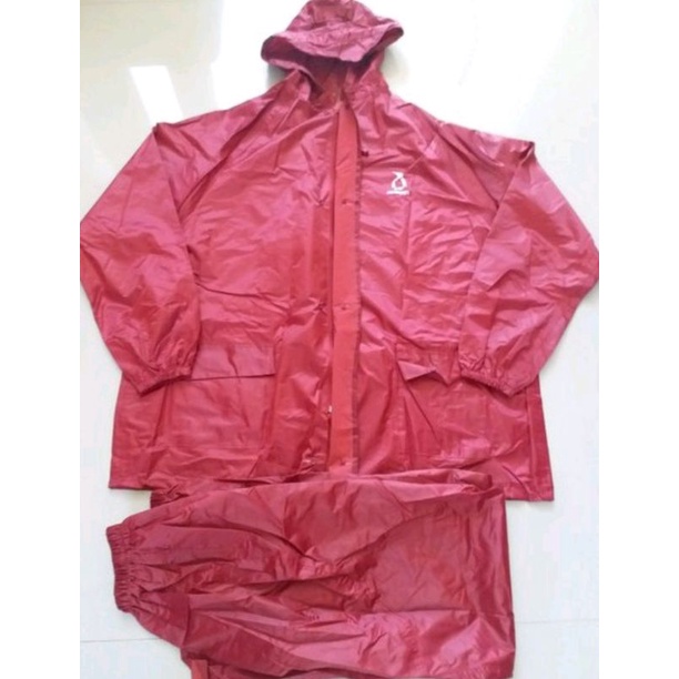 jas hujan pinguin jumbo jaket celana