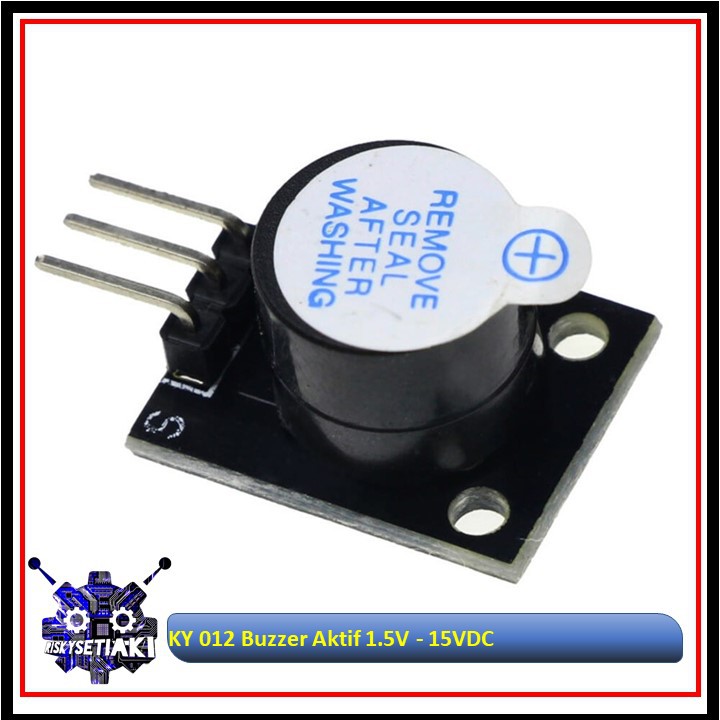 KY 012 Buzzer Aktif 1.5V - 15VDC Alarm Modul Buzzer Aktif
