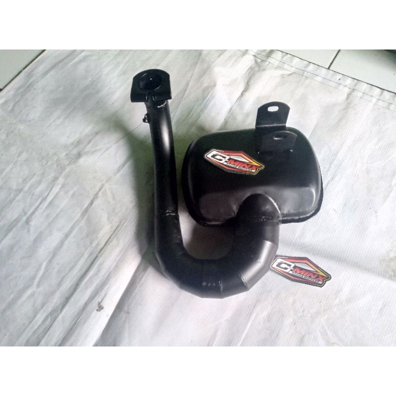 knalpot vespa tipe big box by c'minx