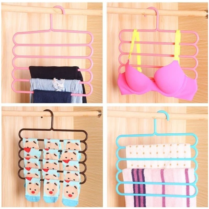 BAJ Magic Hanger Instan Gantungan Baju Lemari Pakaian Wonder Hanger jemuran rak stand hanger sepatu buku PR009