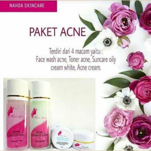 Paket Cantik KINCLONG/ Nahda skincare . Cream TerBOOMING