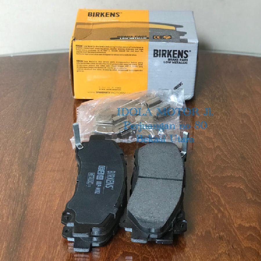 Brake pad kampas rem depan isuzu MUX / D-MAX merk birkenz