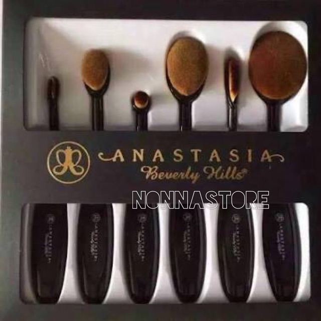 Anast4sia Beverly Hills Blending Brush / Oval Brush Set 6pc