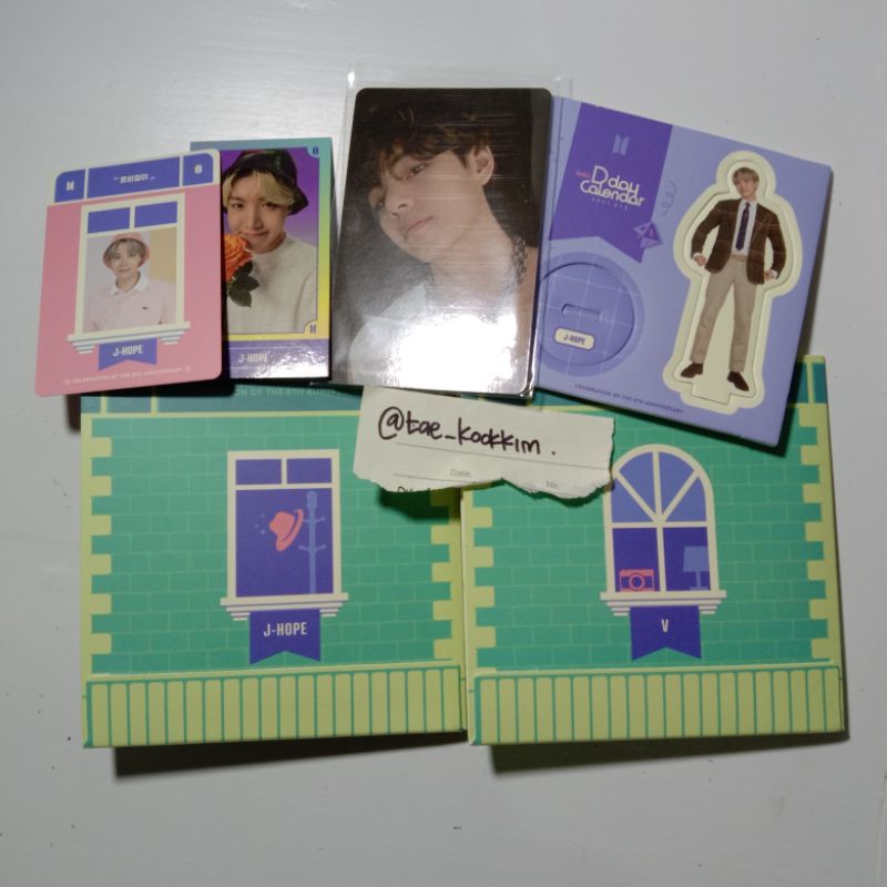 [READY STOK] PC Festa Taehyung V Jin Jimin Jhope D6 D9 Jungkook