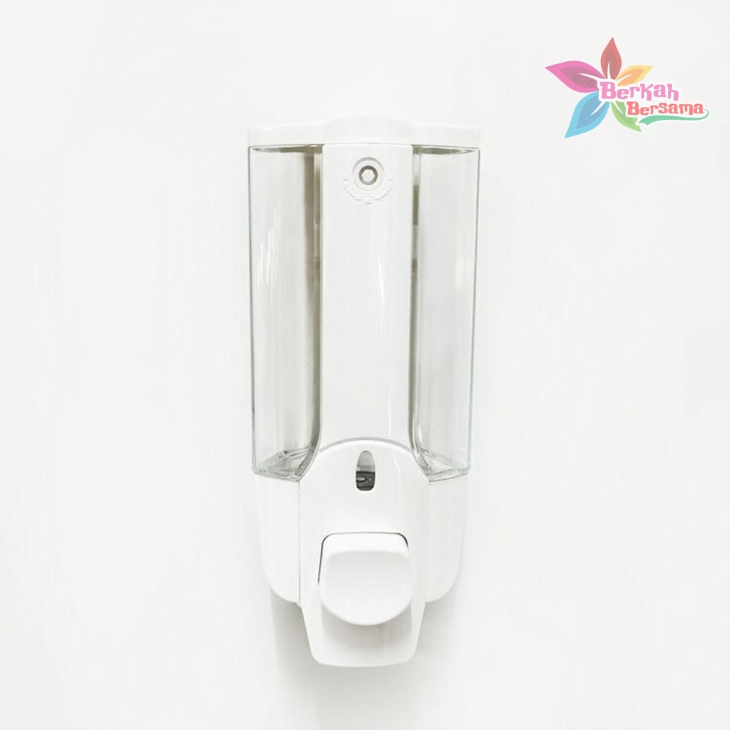 RT86 Tempat Hand Soap Washing hand Dispenser Sabun Cair Single Key Lock Tube Double 1 Tabung Dinding WC BB6371