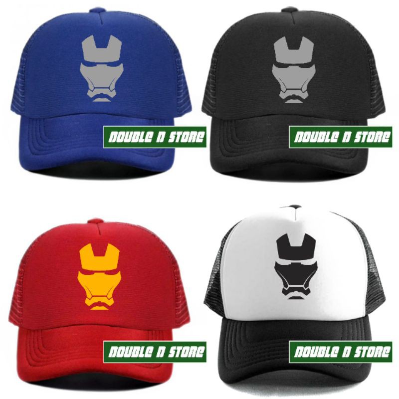 Topi Iron Man Trucker / Jaring