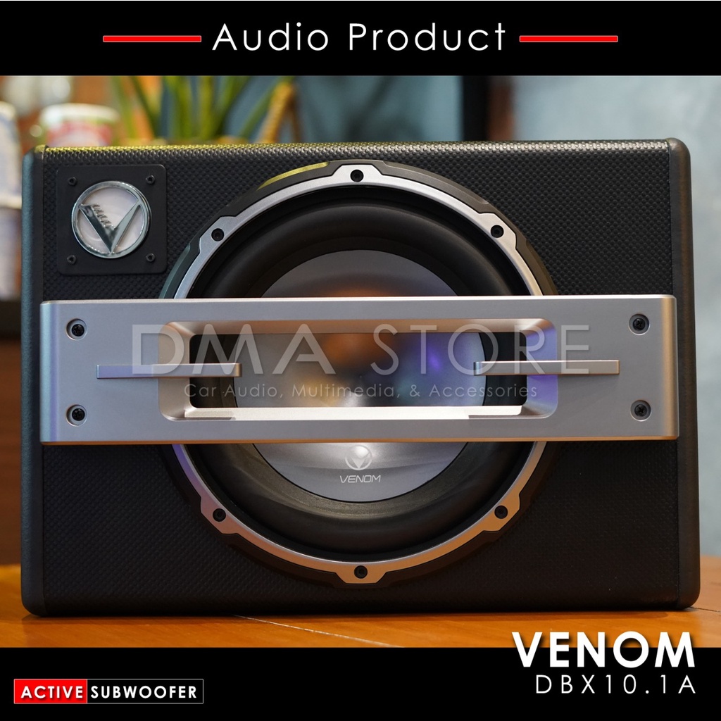 Subwoofer Basstube Aktif Venom Diabox DBX 10.1A 10 Inch Built In Power