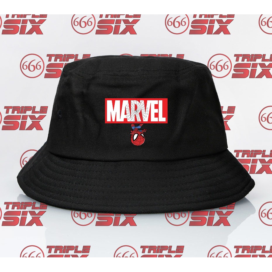 Topi Bucket marvel Spiderman
