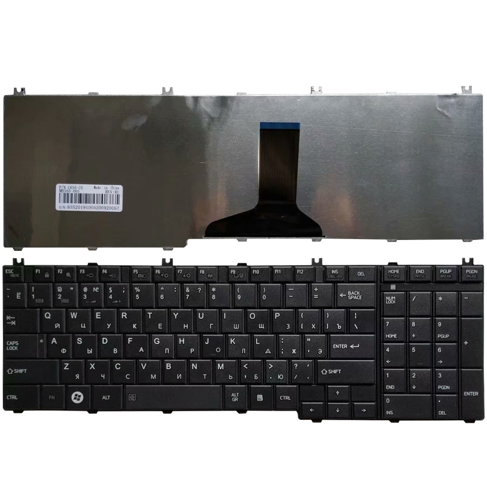 IMPORT NEW Russian keyboard FOR toshiba dynabook T350 B350 RU laptop keyboard black
