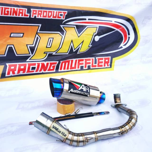 Knalpot AR Austin Racing ADV - Vario 150 - PCX - Vario 125 - Genio
