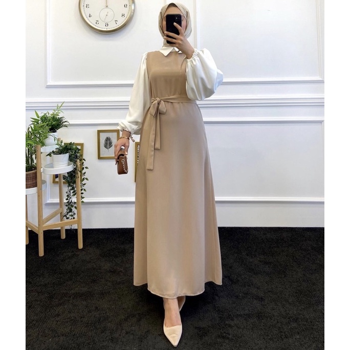 SERLY DRESS / GAMIS SIMPLE / GAUN TURKI