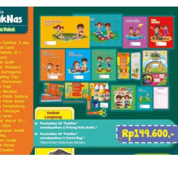 

Tidak Diragukan.. PAKET ALAT TULIS PAKNAS 2020