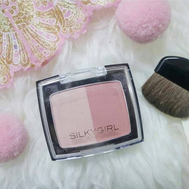 SilkyGirl Shimmer duo blusher