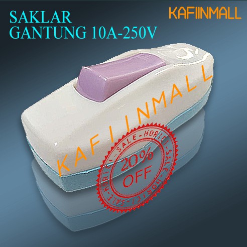 SAKLAR GANTUNG MURAH/SAKLAR ON-OFF SLIM 3 WARNA