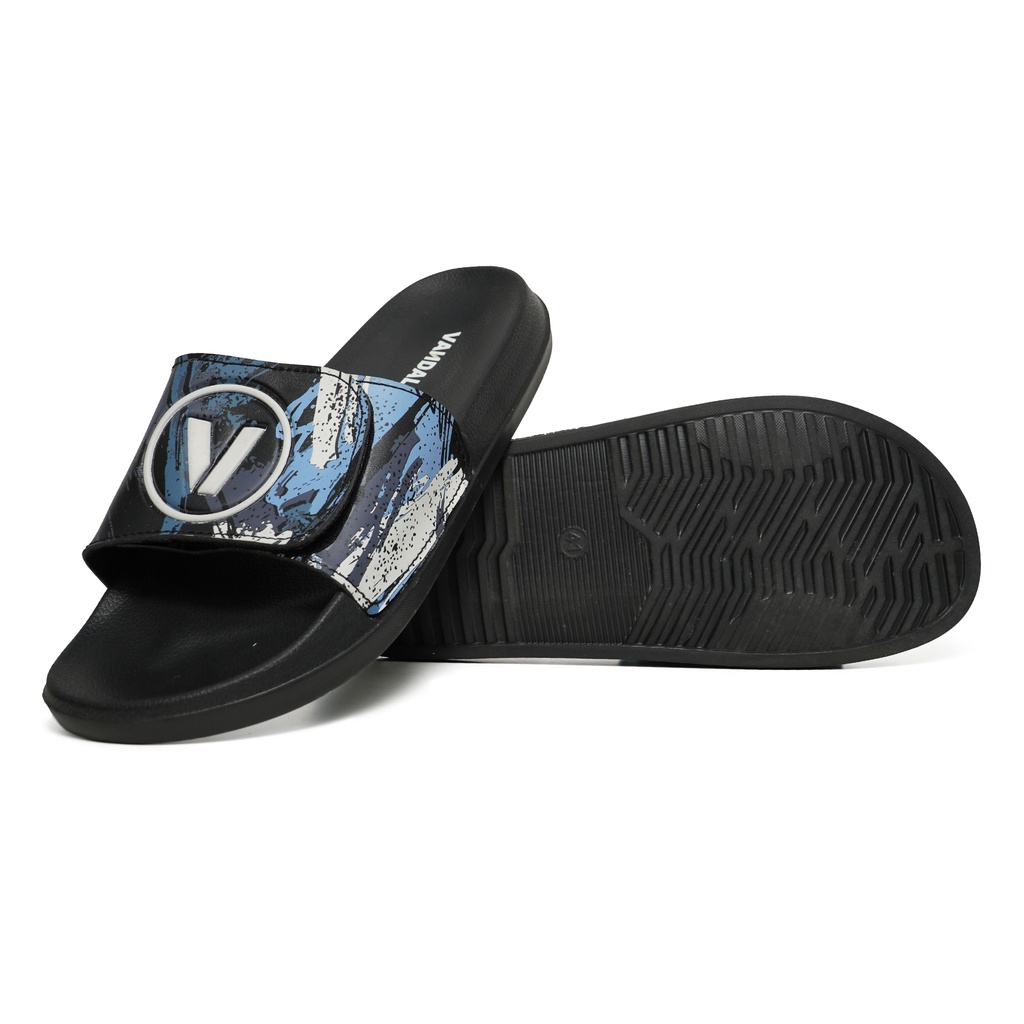 Vandalz Sandal Pria Slip On Vlore 1.0 - Camo Blue