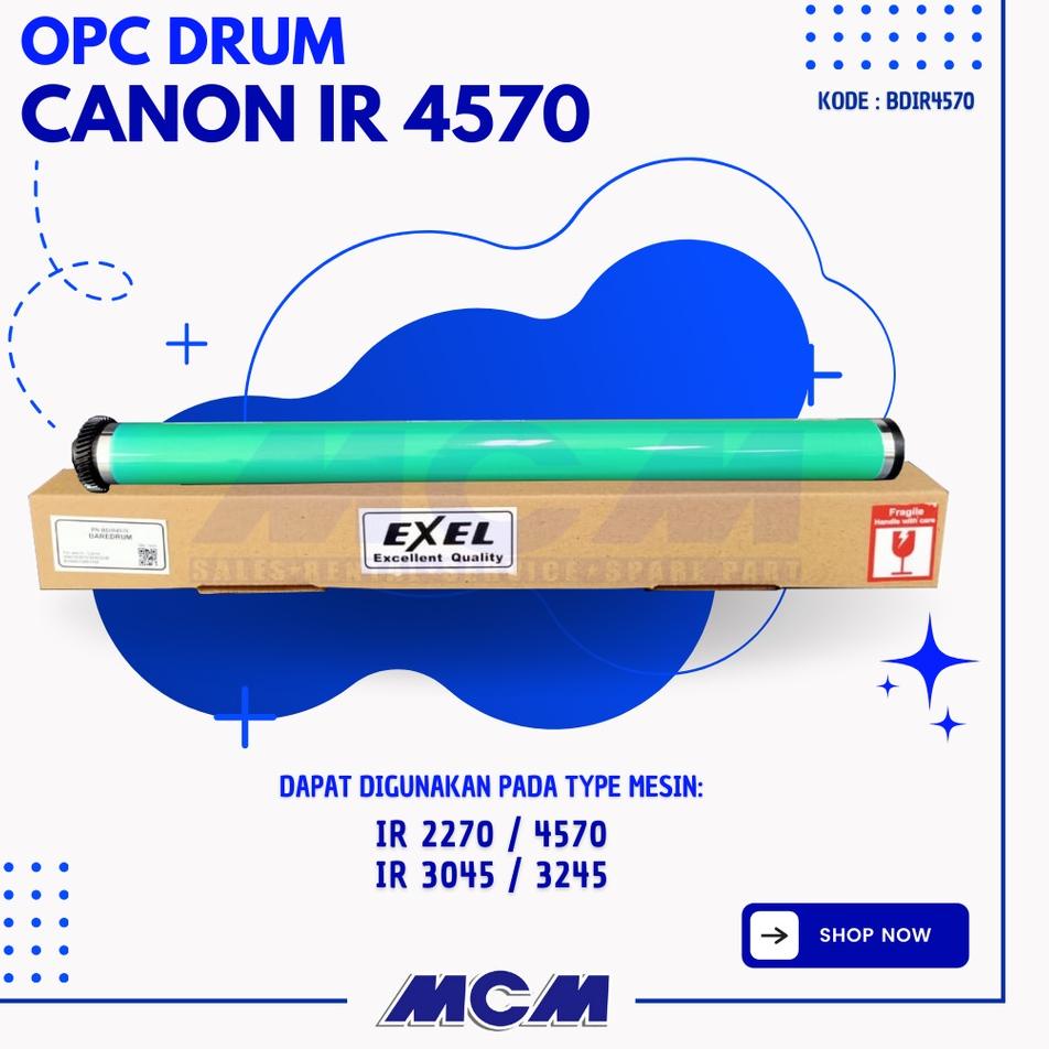 ► OPC DRUM MESIN FOTOCOPY CANON IR 4570 3045 3245 WITH SILENCER ♡