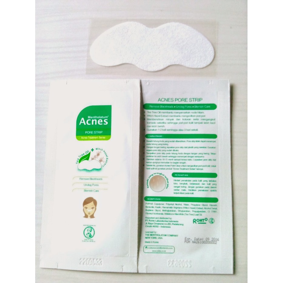 ACNES Pore Strip Plester Pengangkat Komedo