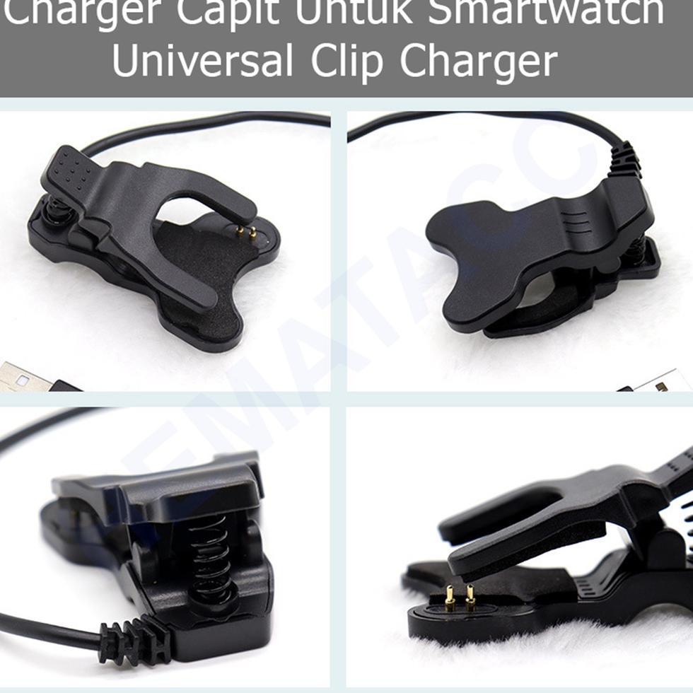 Kabel Charger Smartwatch T500 T55 X6 X7 Hw12 Hw16 Hw22 F8 F10 W26 W27 W34 dll 9D7