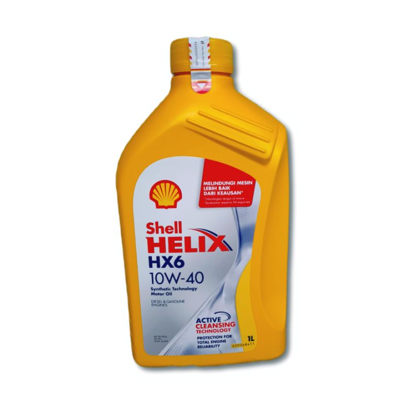 oli shell Helix HX6 1L/oli mobil shell