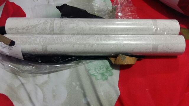 Wallpaper Sticker Premium 10m Batu Bata Putih / White Brick