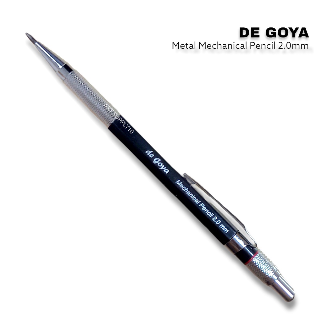 

Pensil Mekanik De Goya Mechanical Pencil Metal 2.0mm / Refill 2.0mm 2B 4B 6B