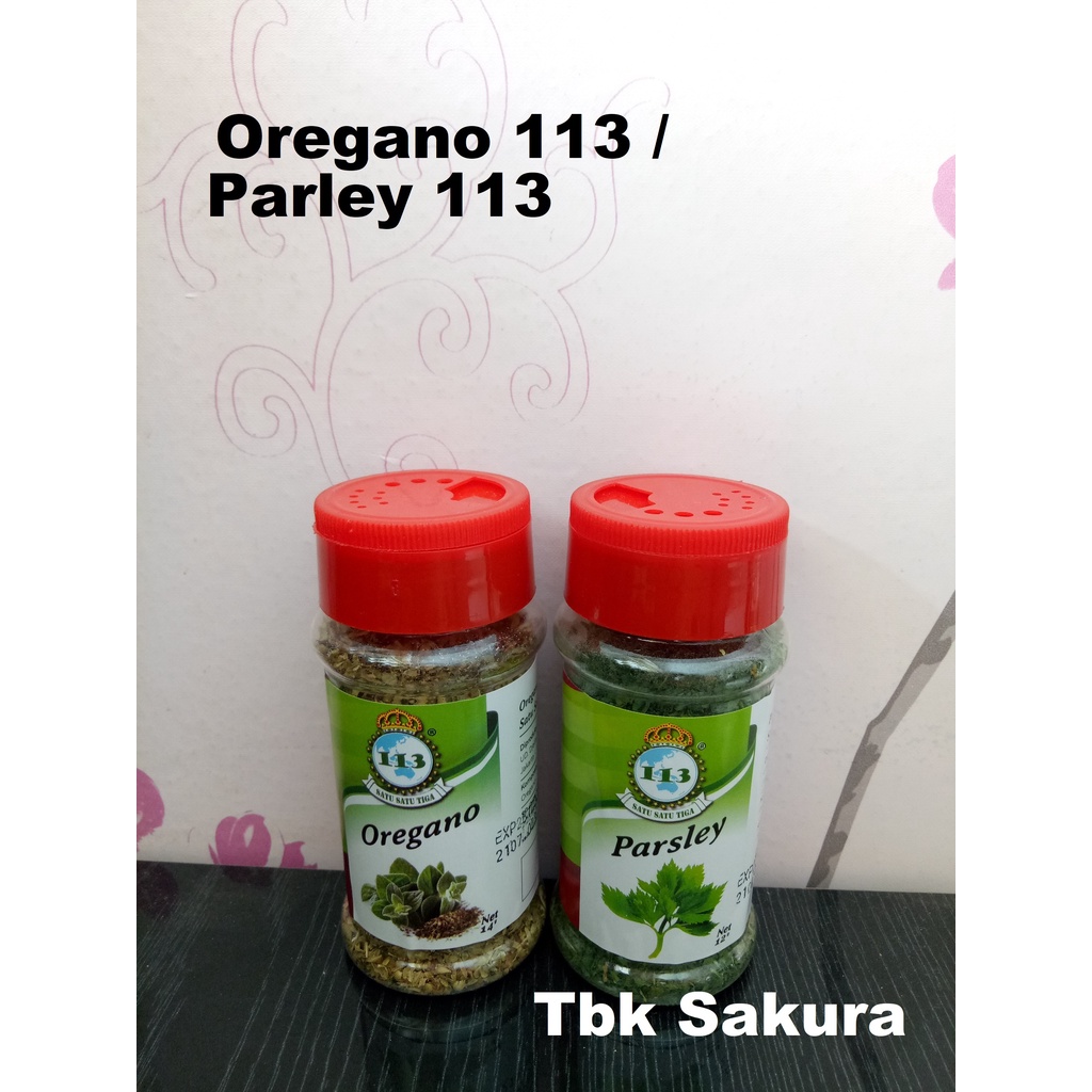 

Parsley Oregano 113 / Rempah rempah