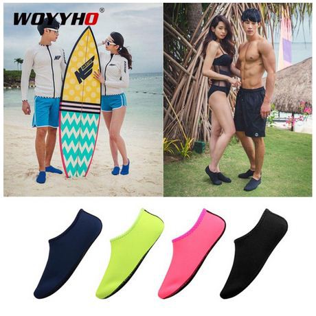 Flashmart  Sepatu Pantai Slip On Diving Snorkling Anti Karang