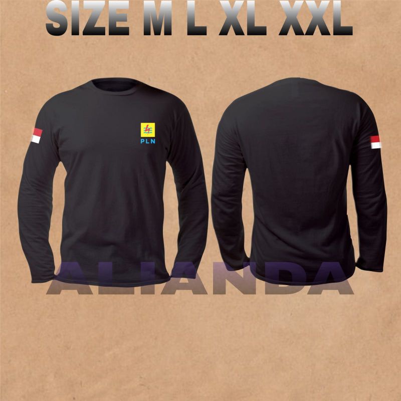 KAOS BAJU || KAOS PRIA LOGO PLN