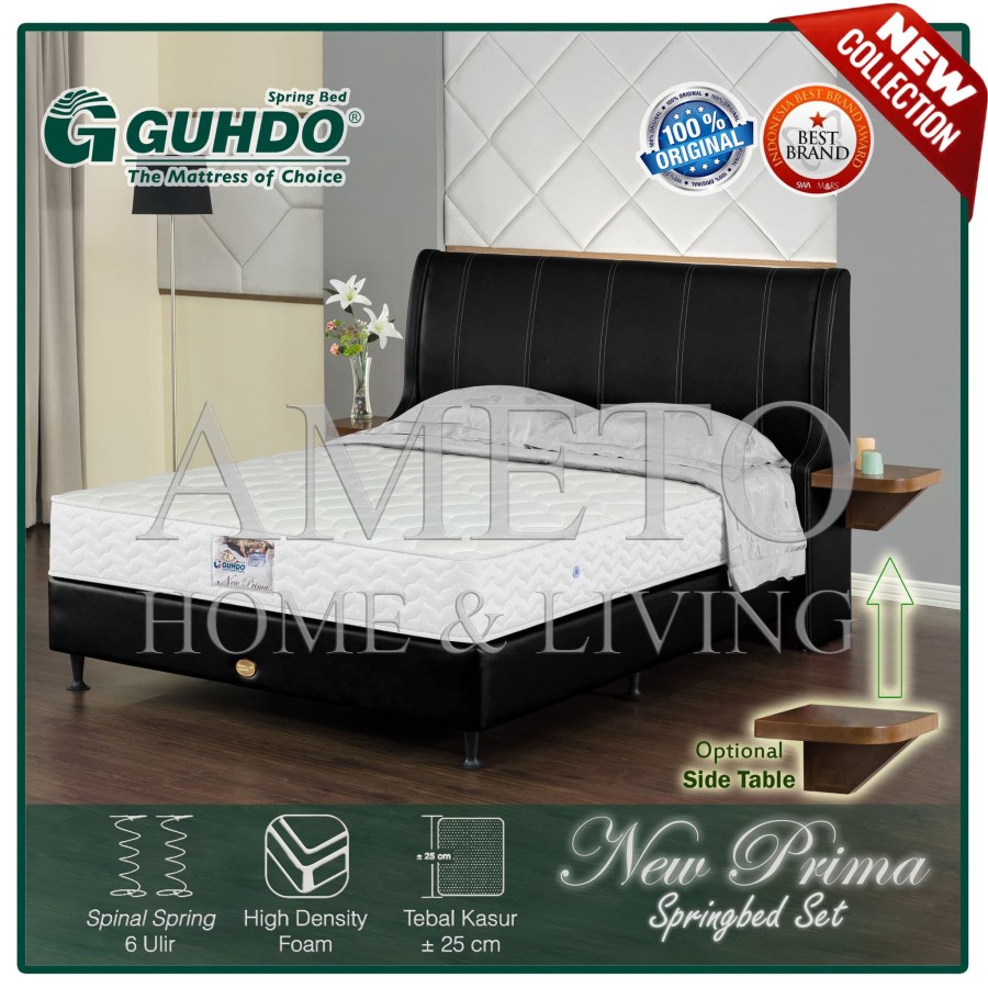 Guhdo Springbed New Prima 180x200 Atlantic HB Tiara Full Set