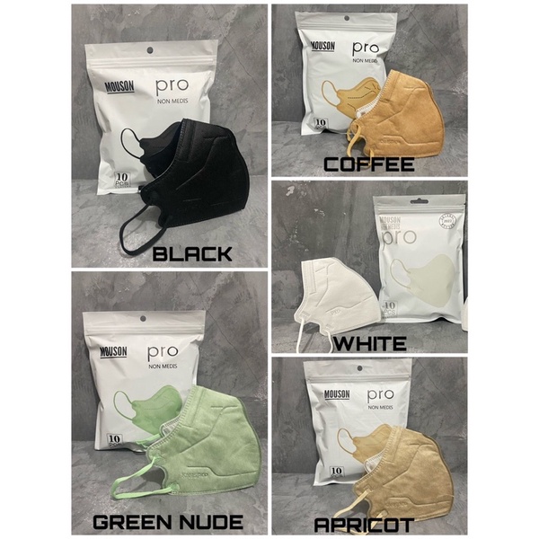 MASKER KN95 MOUSON PRO 5 PLY ISI 10PCS