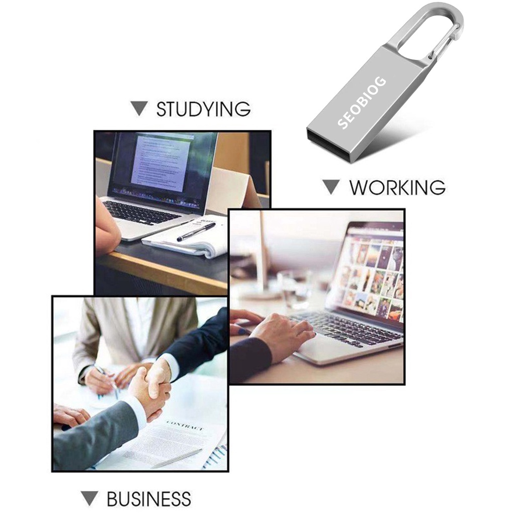 (Huluboy) Seobiog Flashdisk Usb 3.0 1T 2T Bahan Logam