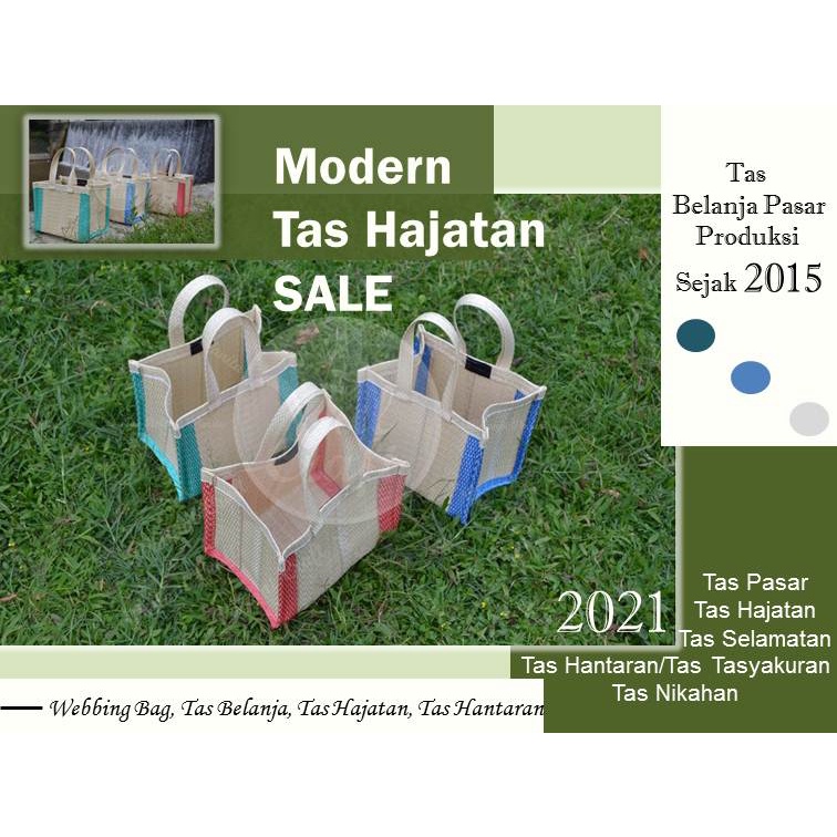 (Pengganti Plastik), Tas Belanja Pasar, Tas Sembako, Webbing Bag