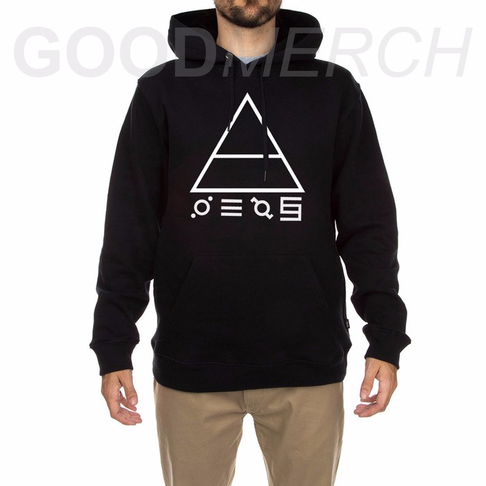 Jaket   Zipper   Hoodie   Sweater 30 Second To Mars 3 - Hitam