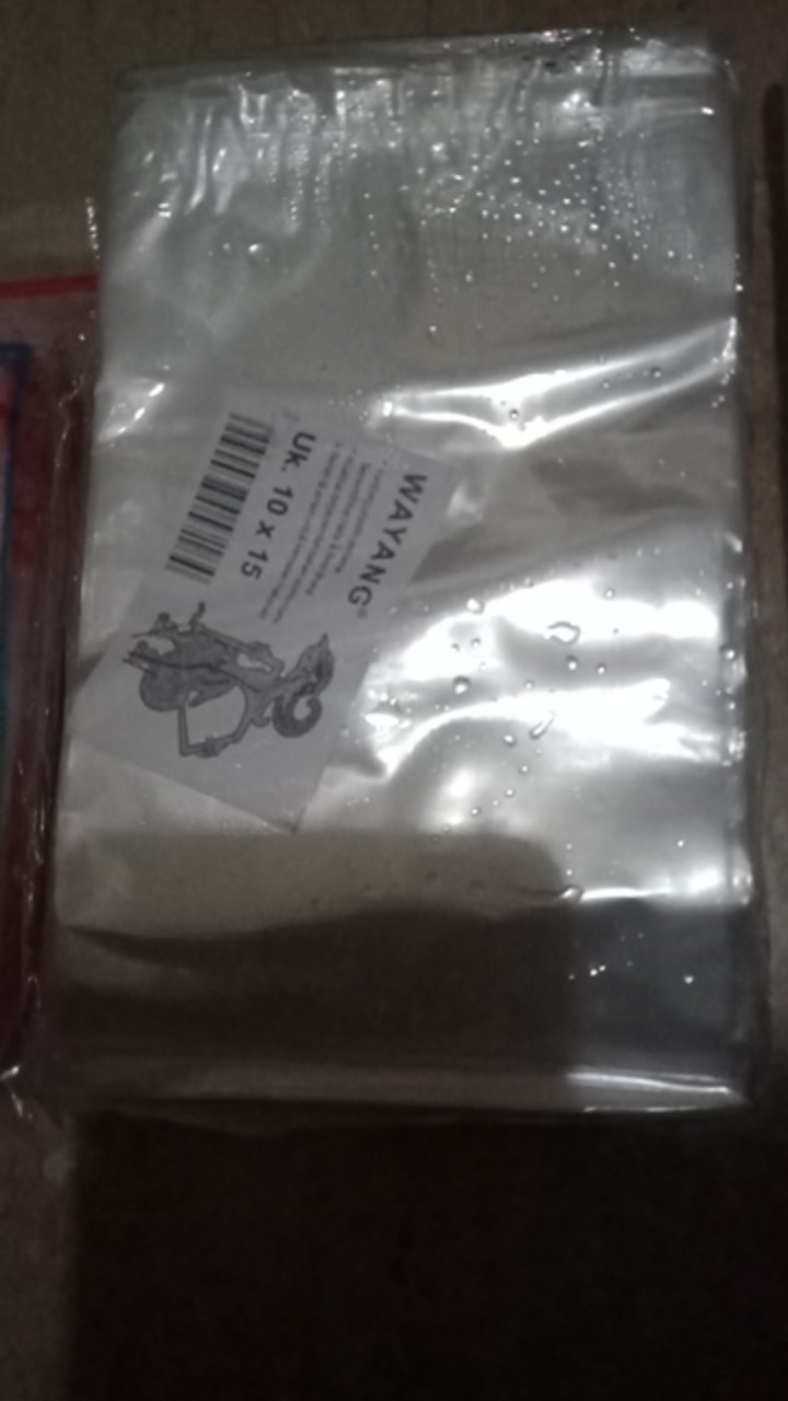 Pp Wayang Ukuran 10 X 15 Kantong Plastik Bening