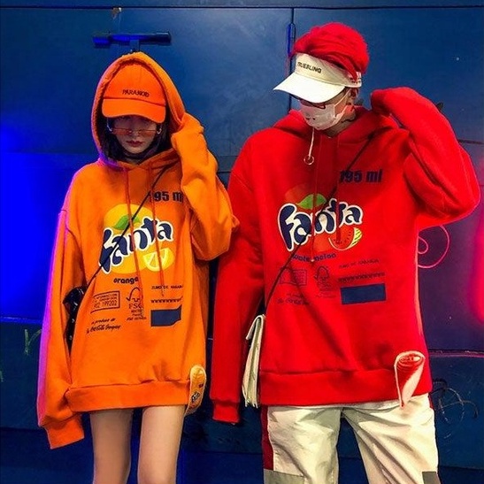 SWEATER HOODIE FANTA // FANTA  SWEATER HOODIE