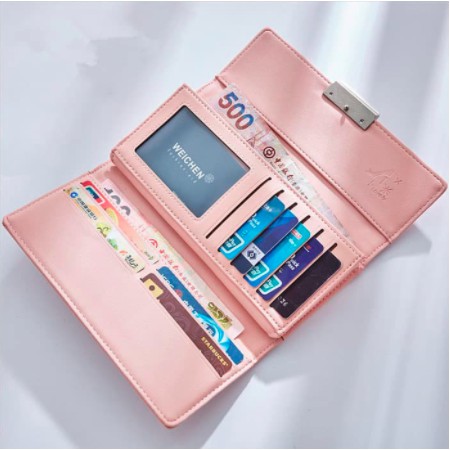 BAJ [COD] Dompet Lipat  panjang Wanita Forever young Polos 6016 Original Korea Tipis Impor - BY / TF052