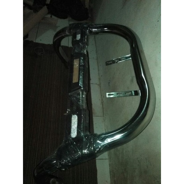 Suzuki carry cary Futura realvan minibus pick up tanduk besi stainless pelindung bemper depan