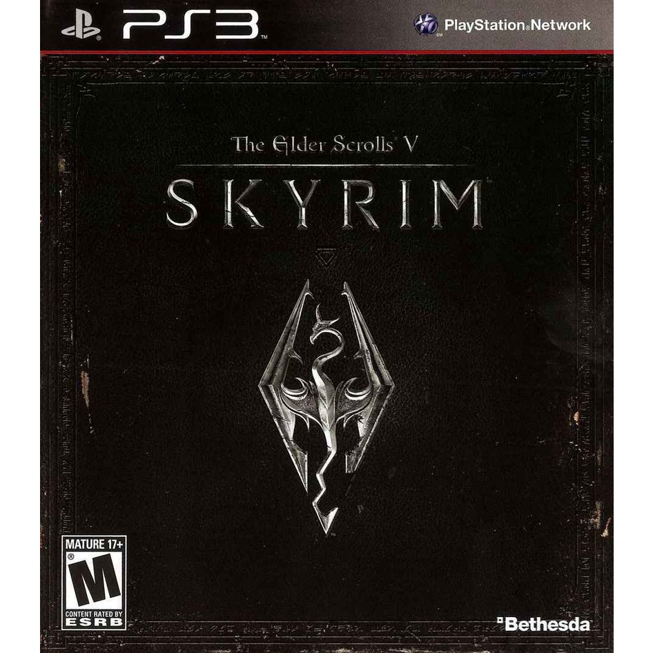 KASET GAME PS3 PKG THE ELDER SCROLLS V SKYRIM