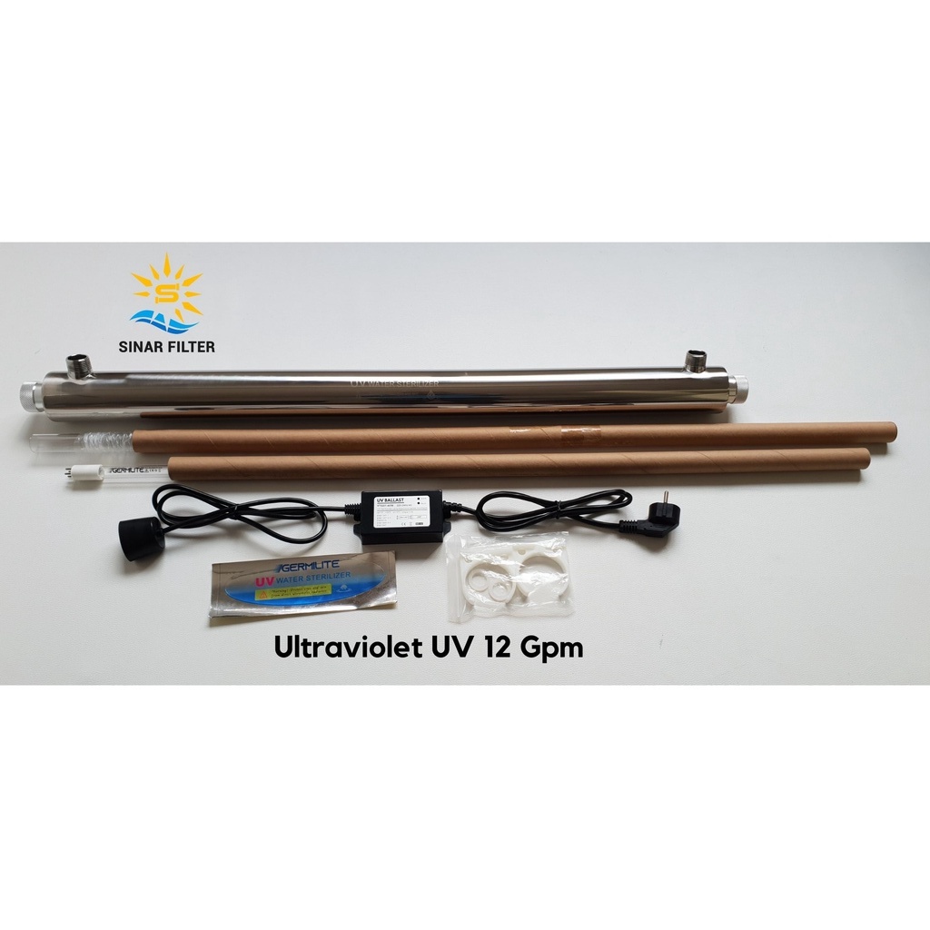 Germilite Ultraviolet UV Water Sterilizer 12GPM Ultraviolet