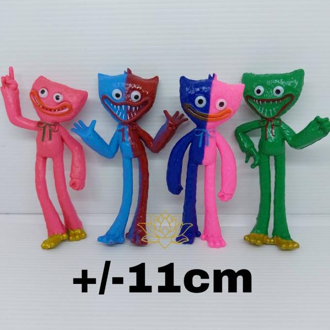 Action Figure Huggy Wuggy Kissy Missy Poppy Platime Mainan Anak