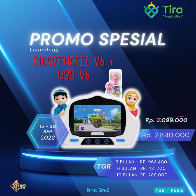 USB SMART HAFIZ VERSI 6 ALQOLAM TIGARAKSA