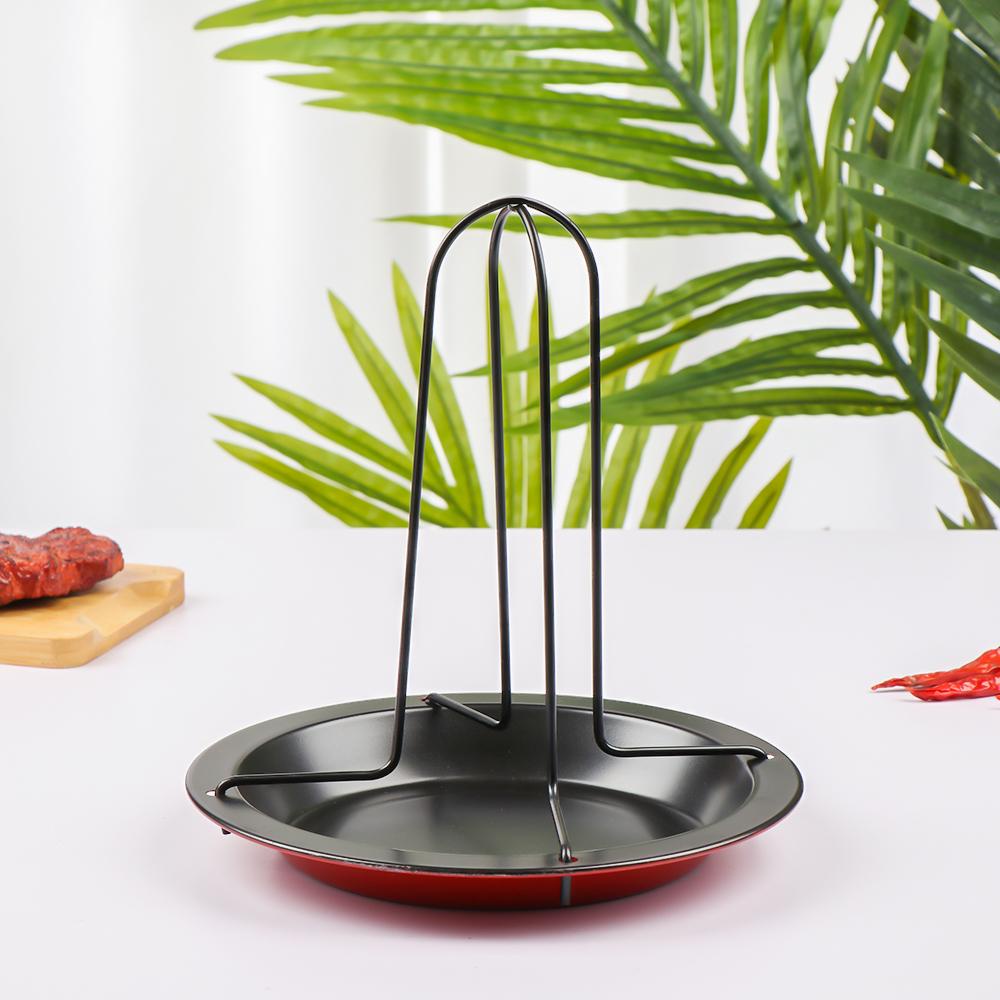 Preva Barbekyu Alat Panggang Ayam Roaster Stand Roasting Holder Baking Panci Masak