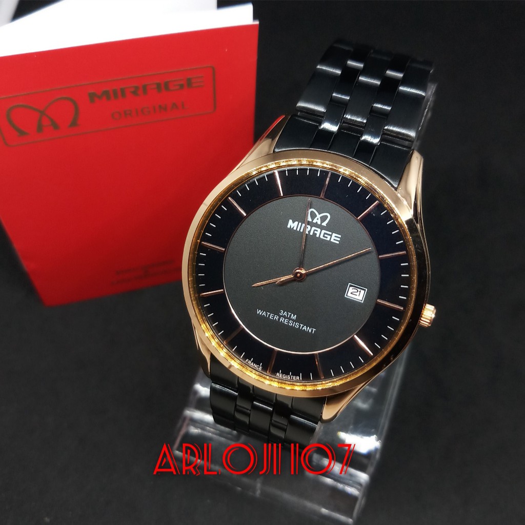 JAM MIRAGE PRIA 8544 BRP-M BLACK ROSEGOLD BLACK ORIGINAL