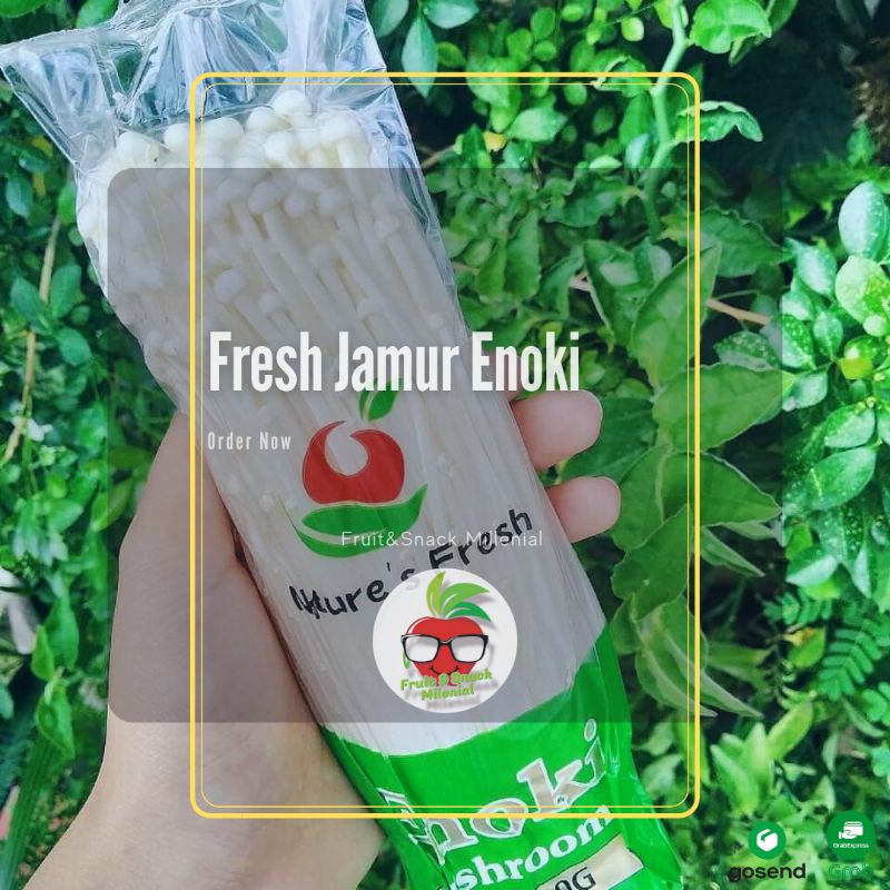 

Jamur Enoki Fresh 1 Pack 100gram